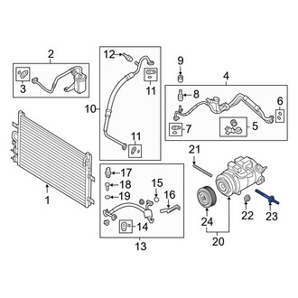 Ford OE - A/C Compressor Bolt
