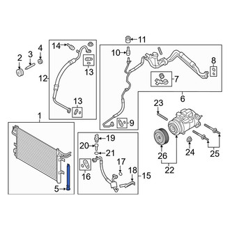Ford OE - A/C Receiver Drier