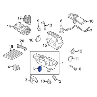 Ford OE - Front A/C Expansion Valve