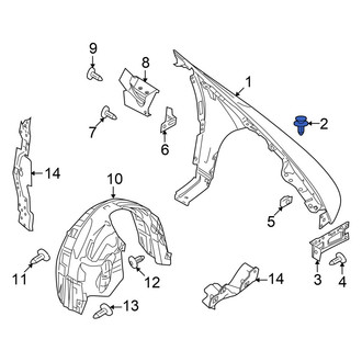 Ford OE - Power Steering Cooler Bolt