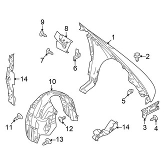 Ford OE - Fender & Components