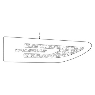 Ford OE - Fender - Exterior Trim (Limited / SE / SEL)