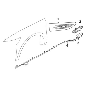 Ford OE - Fender - Exterior Trim