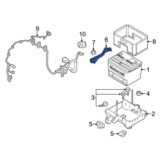 Ford OE - Battery Hold Down