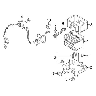 Ford OE - Electrical - Battery