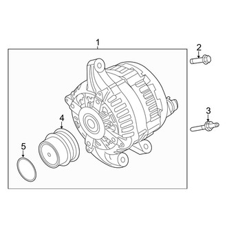 Ford OE - Electrical - Alternator
