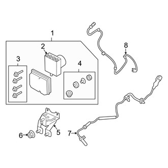 Ford OE - Electrical - ABS Components