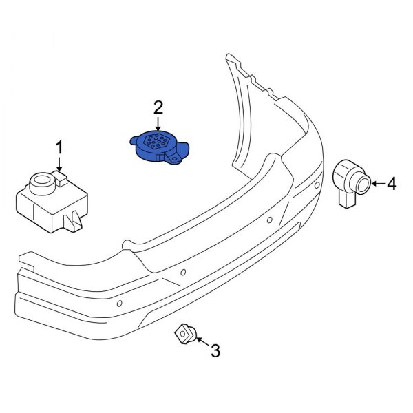 Parking Aid System Speaker