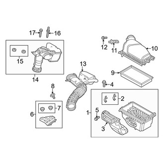 Ford OE - Engine / Transaxle - Air Intake (2.0L)