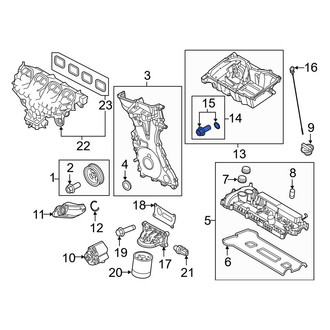 Ford OE - Engine Oil Drain Plug Gasket