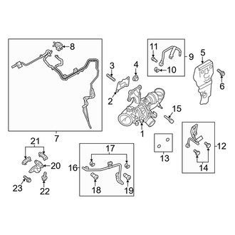 Ford OE - Engine / Transaxle - Turbocharger & Components