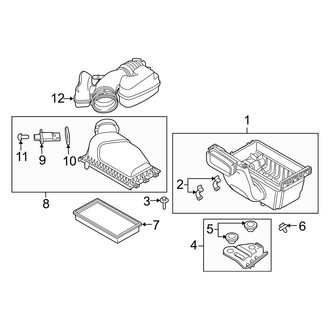 Ford OE - Engine / Transaxle - Air Intake
