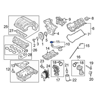 Ford OE - Engine Oil Pump Pickup Tube Gasket