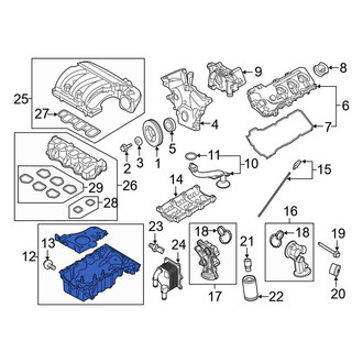 Ford OE - Engine Oil Pan