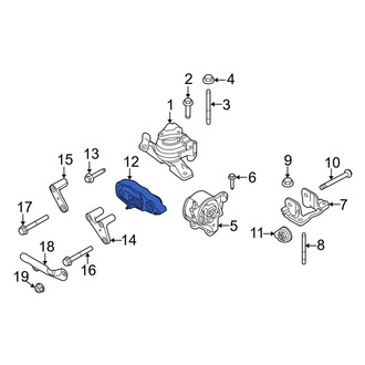 Ford OE - Front Engine Support Rod