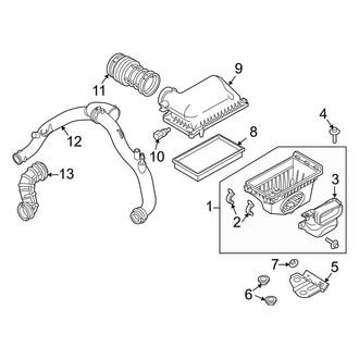 Ford OE - Engine / Transaxle - Air Intake