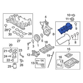 Ford OE - Right Engine Valve Cover