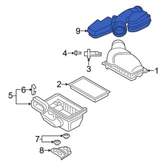 Ford OE - Engine Air Intake Hose
