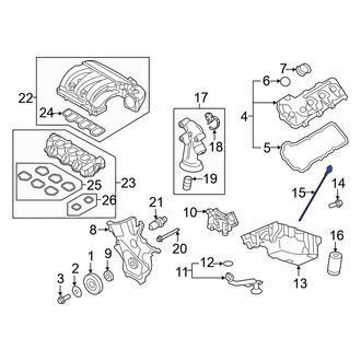 Ford OE - Engine Oil Dipstick