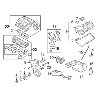 Ford OE - Engine Parts (3.7L)