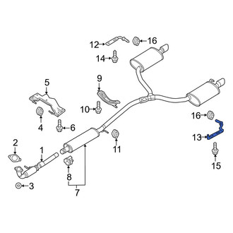 Ford OE - Exhaust System Hanger Bracket