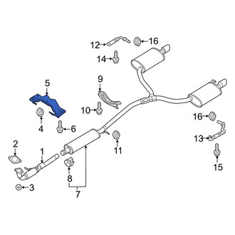 Ford OE - Exhaust System Hanger Bracket
