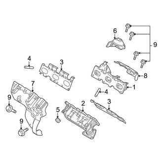 Ford OE - Exhaust System - Manifold