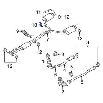 Ford OE - Right Exhaust System Hanger Bracket