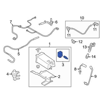 Ford OE - Vapor Canister Purge Solenoid