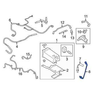 Ford OE - Rear Right Oxygen Sensor