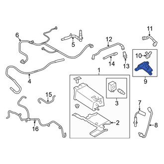 Ford OE - Vapor Canister Purge Valve Assembly