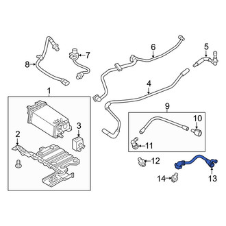 Ford OE - PCV Valve Hose