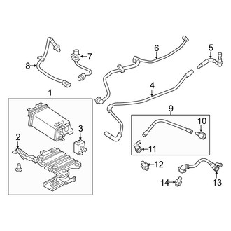 Ford OE - Emission System - Emission Components (3.7L)