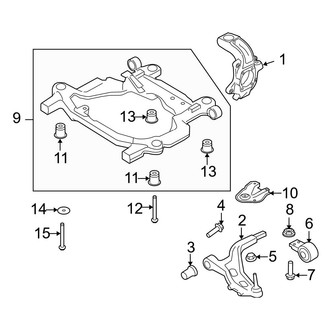 Ford OE - Front Suspension - Suspension Components