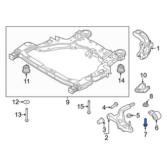 Ford OE - Suspension Control Arm Bolt