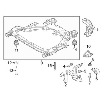 Ford OE - Front Suspension - Suspension Components