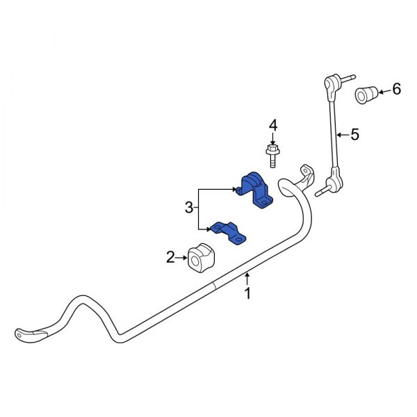 Suspension Stabilizer Bar Bracket