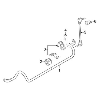 Ford OE - Front Suspension - Stabilizer Bar & Components