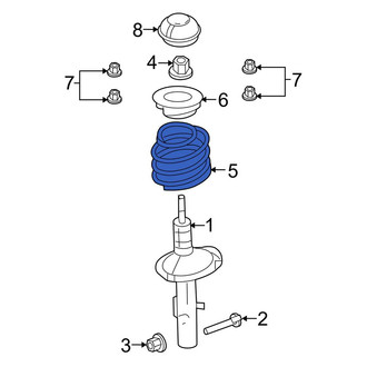 Ford OE - Front Coil Spring