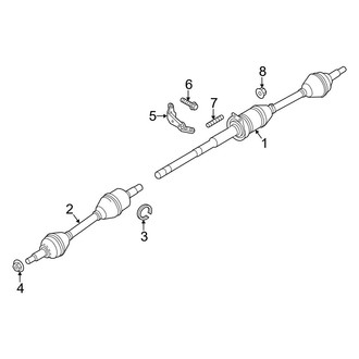 Ford OE - Front Suspension - Drive Axles (Limited / SE / SEL)