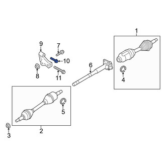 Ford OE - Lower CV Intermediate Shaft Bolt