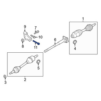 Ford OE - Lower CV Intermediate Shaft Bolt