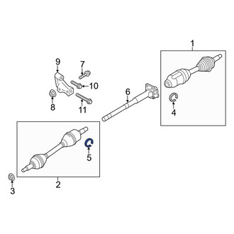 Ford OE - Right CV Joint Retaining Ring