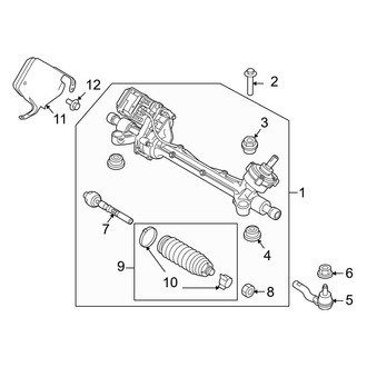Ford OE - Steering Gear & Linkage