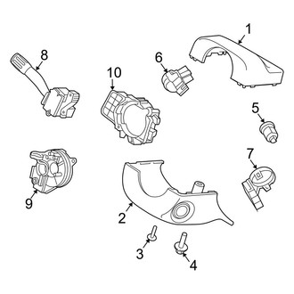 Ford OE - Steering Column - Shroud, Switches & Levers