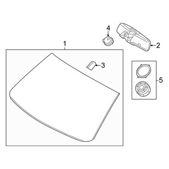 Ford OE - Windshield & Components
