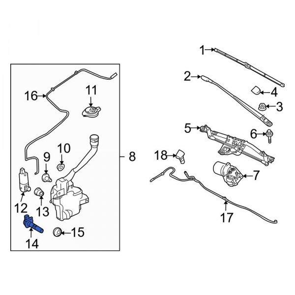 Washer Fluid Level Sensor