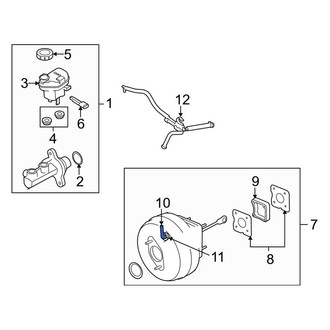Ford OE - Power Brake Booster Check Valve