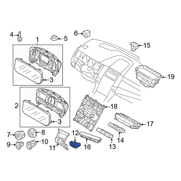 Cabin Air Temperature Sensor