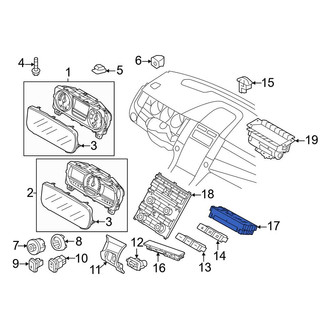 Ford OE - HVAC Temperature Control Panel